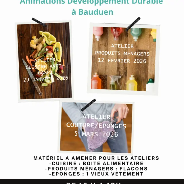 Animations Développement Durable à Bauduen_Bauduen