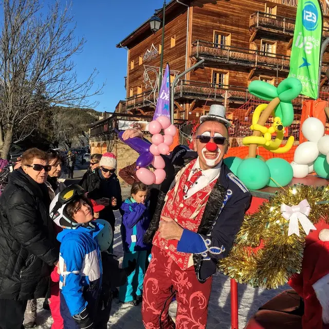 Sculpture sur ballon avec Patrick Atrak