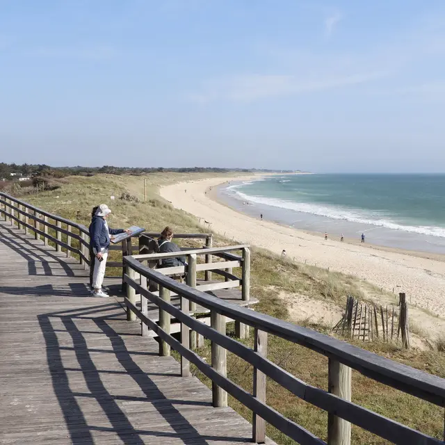 Estacade - Plage des Gollandières - Le Bois-Plage-en-Ré
