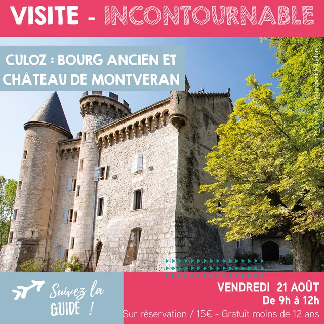 Visite guidée du bourg ancien de Culoz et du château de Montveran