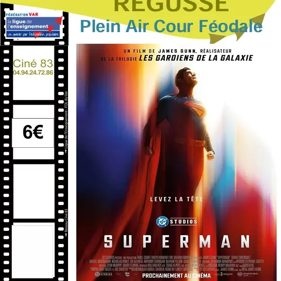 Séances de cinéma en plein air_Régusse