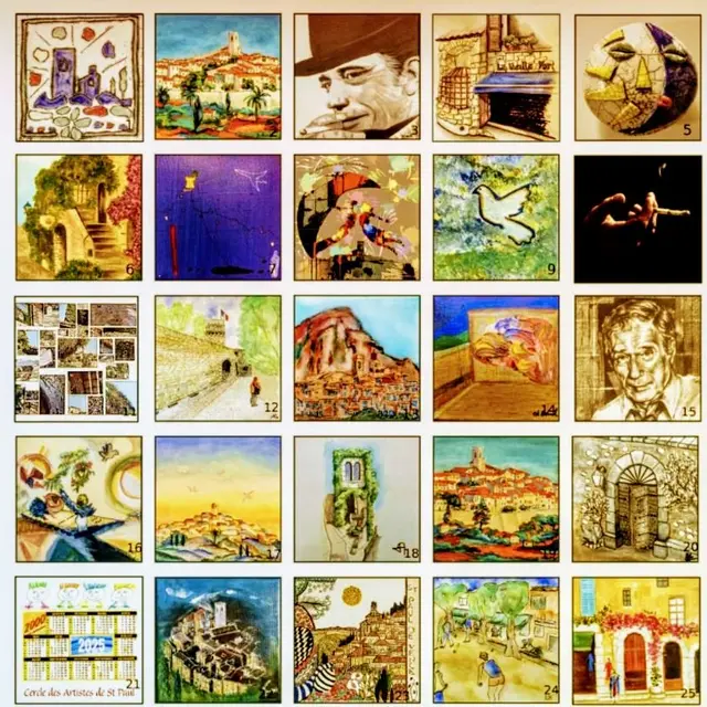 Les 25 ans du Cercle des Artistes de Saint Paul_Saint-Paul-de-Vence
