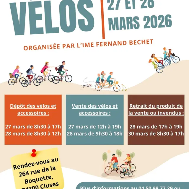 Bourse aux Vélos - Affiche