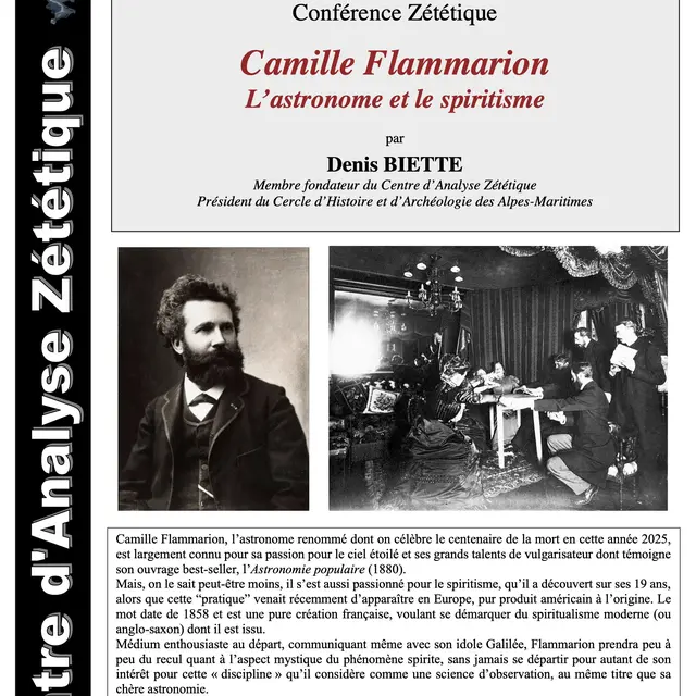 Camille Flammarion - L'astronome et le spiritisme_Nice