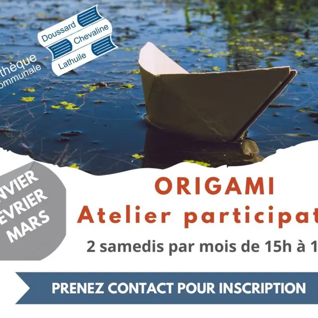 Atelier : Origami_Doussard