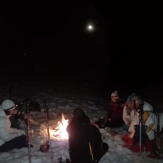 Randô Alpes sortie Nocturne