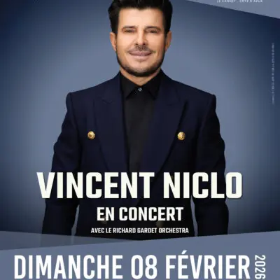 Vincent Niclo en concert avec le Richard Gardet Orchestra_Le Cannet