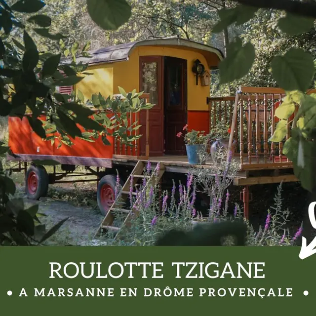 roulotte tzigane et gite champetre drome marsanne