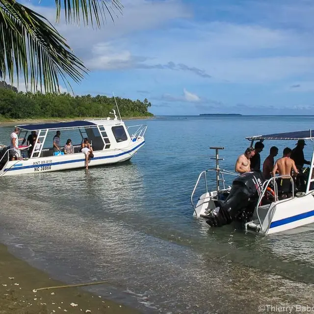 Départ bateau avec Babou Côté Océan