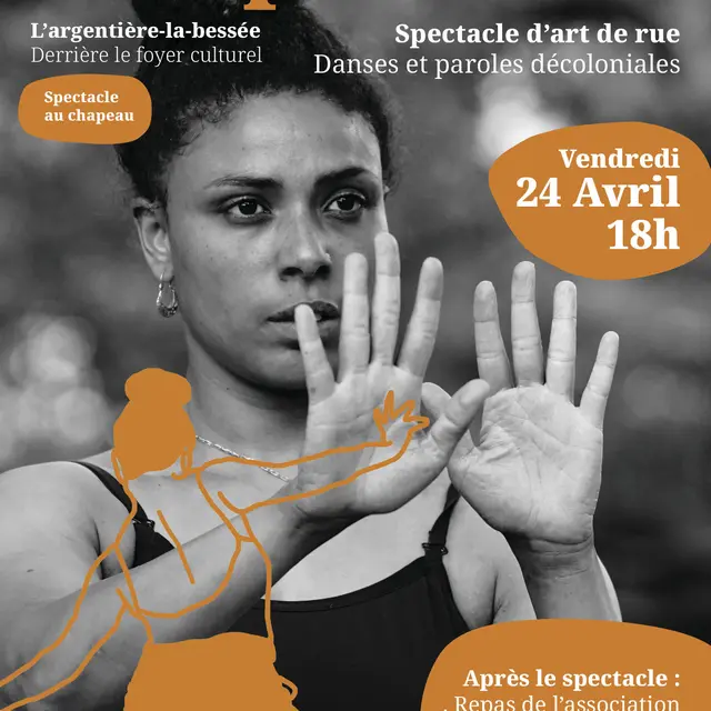 Spectacle d'art de rue Le prénom_L'Argentière-la-Bessée