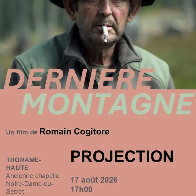 Projection du film Dernière Montagne_Thorame-Haute