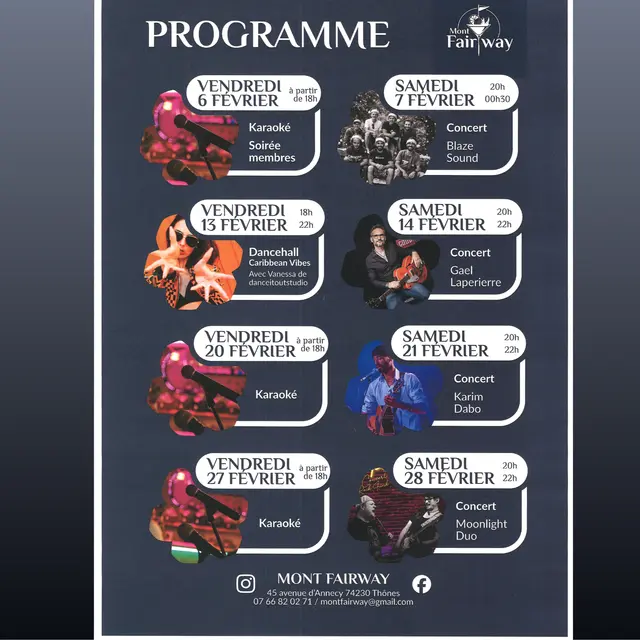 Soirée au Mont Fairway_Thônes