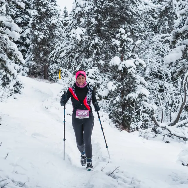 Devol'ice Trail - Trail blanc dans Le Dévoluy