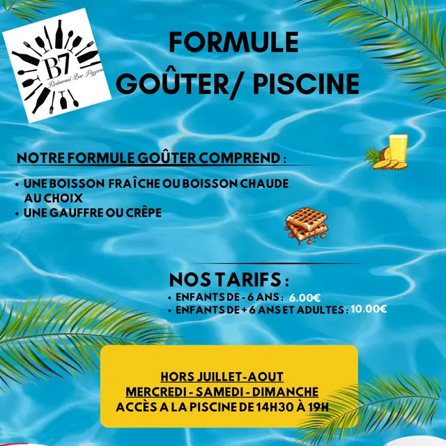 Formule Goûter/Piscine_Savignac-les-Ormeaux