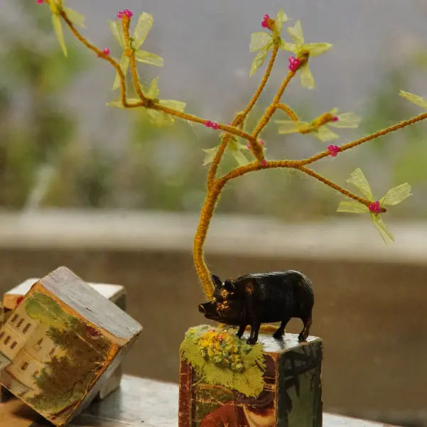 Atelier de création d'un arbre imaginaire