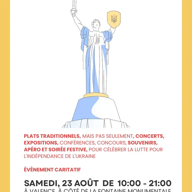 Foire ukrainienne pour le Jour de l'Indépendance_Valence
