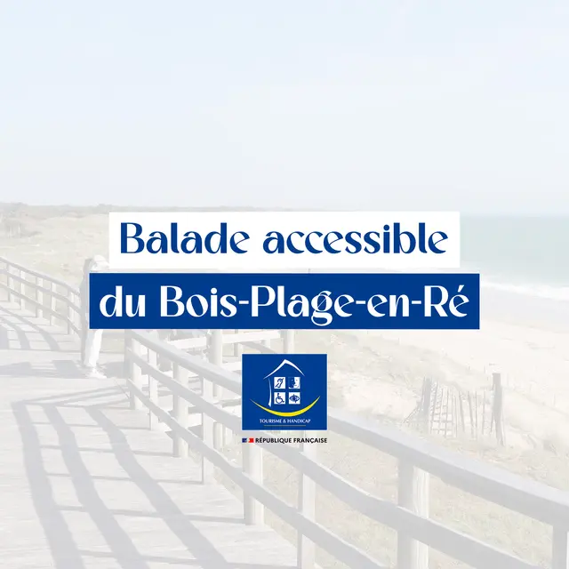 Balade au Bois-Plage-en-Ré : Accès PMR_Le Bois-Plage-en-Ré