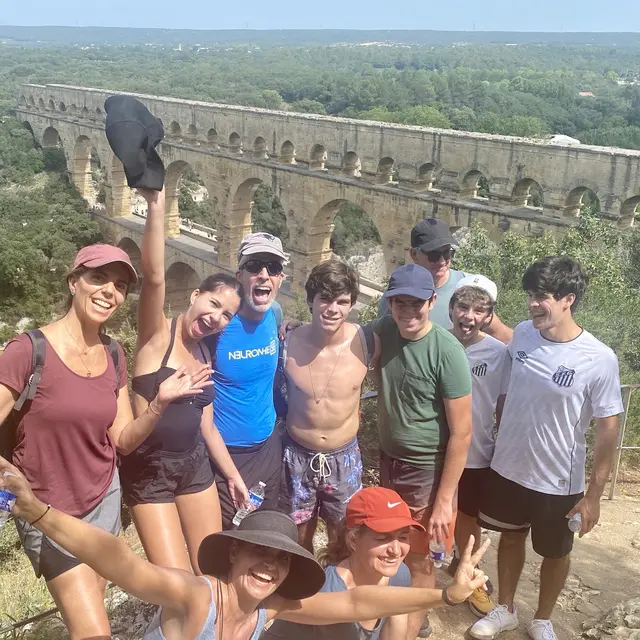 Walk like a roman. Pont Du Gard