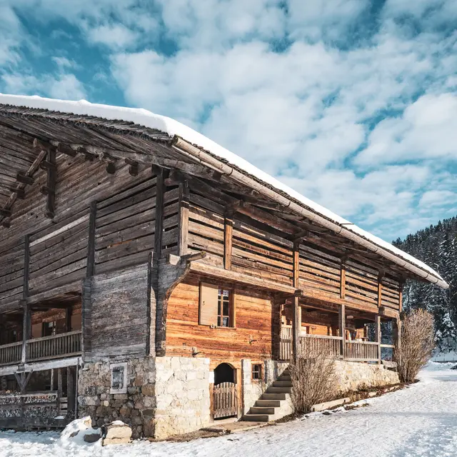 La maison du Patrimoine en Hiver