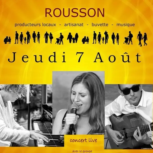 Marché nocturne_Rousson