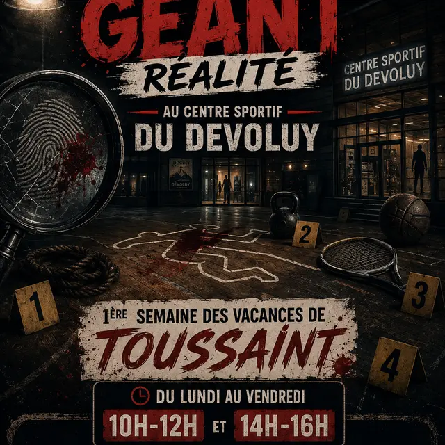 Cluedo géant au Centre Sportif_Superdévoluy