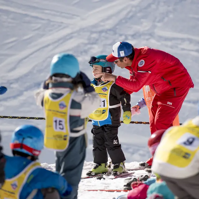 Cours de ski collectifs enfants_Thollon-les-Mémises
