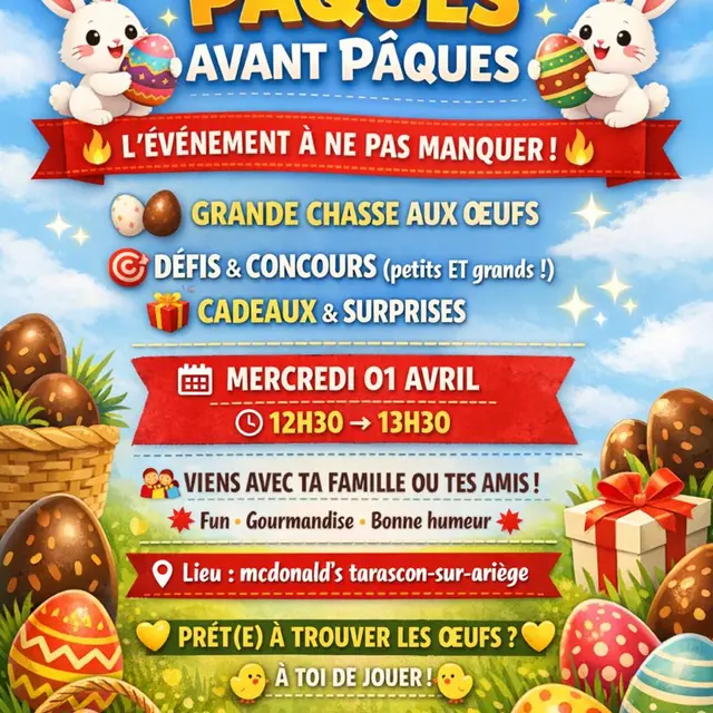 Pâques avant Pâques !_Tarascon-sur-Ariège