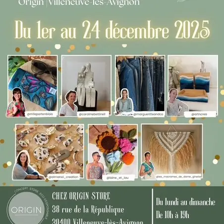 Boutique éphémère chez Origin_Villeneuve-lez-Avignon