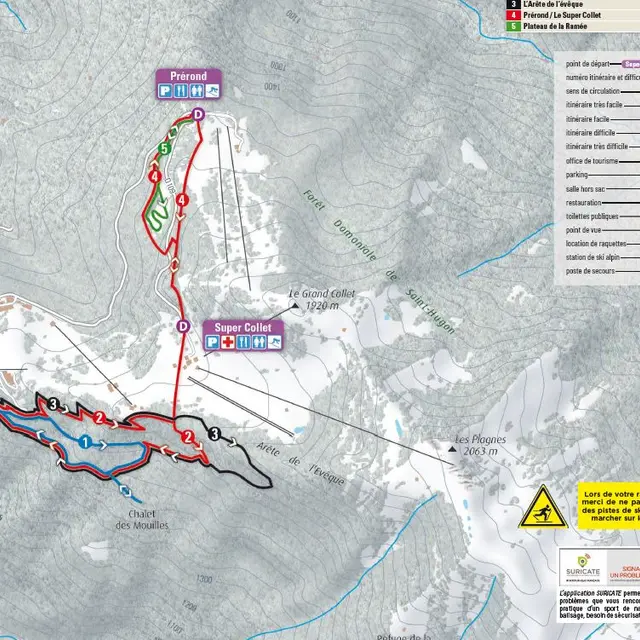 Parcours raquettes au Collet_Le Collet
