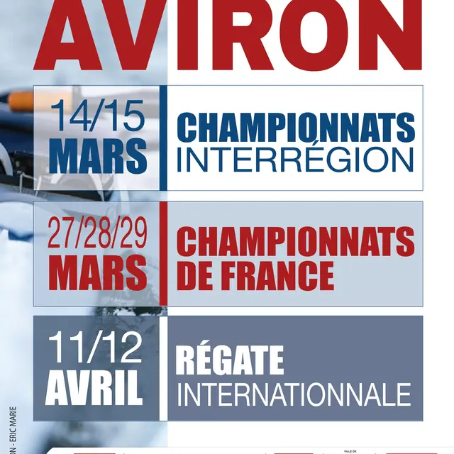 Championnat Aviron 2026 au Lac de l'Uby_Cazaubon