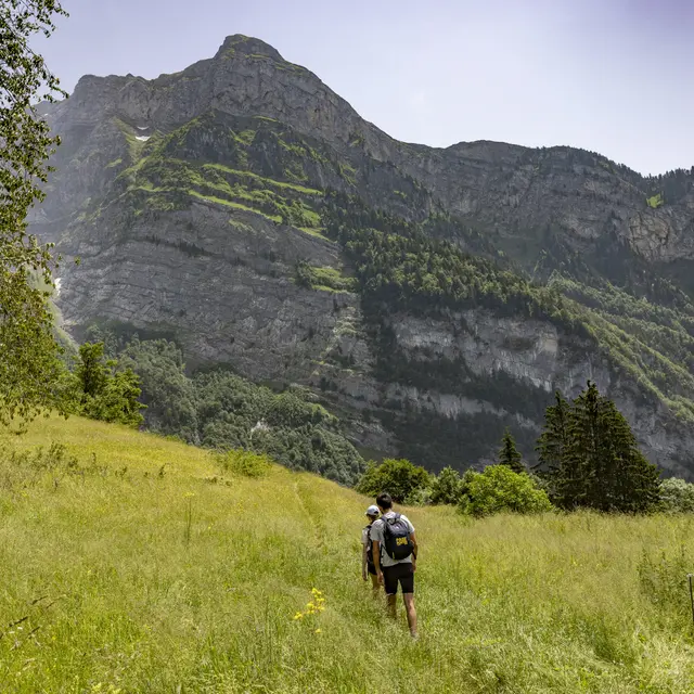 Itinéraire pédestre : Refuge de Folly_Samoëns