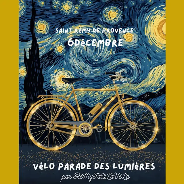 Véloparade des Lumières_Saint-Rémy-de-Provence