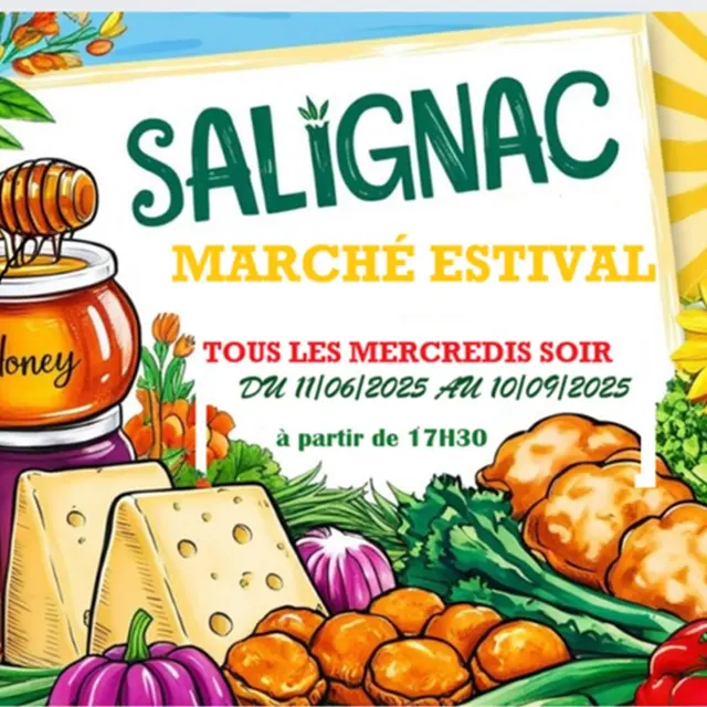 Marché Estival de Salignac_Salignac