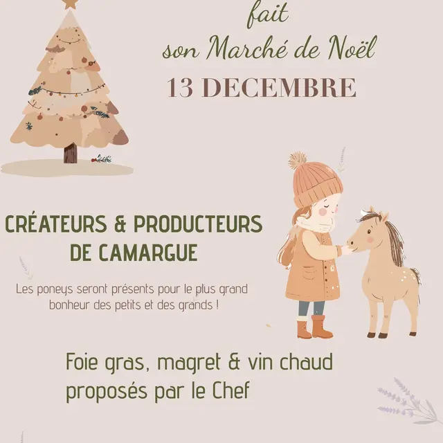 Marché de Noël au Mas de la Fouque_Saintes-Maries-de-la-Mer