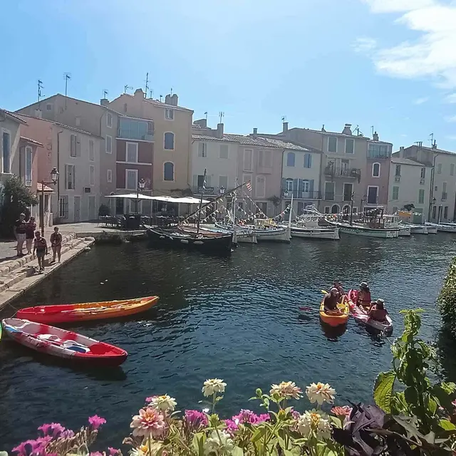 Sortie en kayak sur les canaux de Martigues_Martigues
