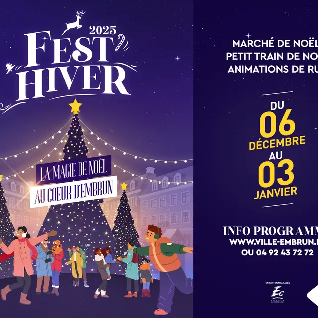 FEST'HIVER, animations de Noël_Embrun