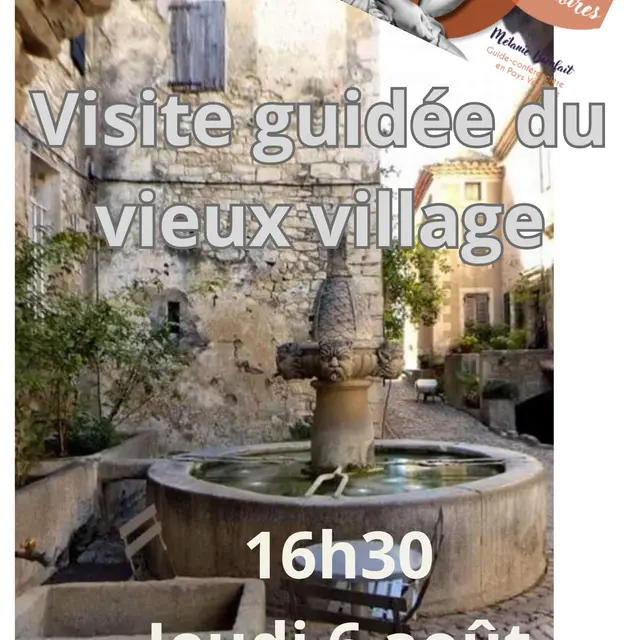 Visite guidée du vieux village de  Séguret avec Mélanie Bienfait Pas d'Histoires_Séguret