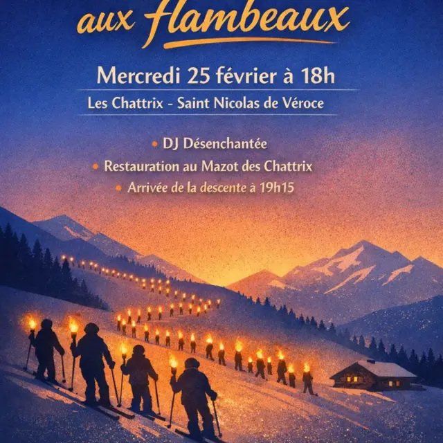 Grande Descente aux Flambeaux_Saint-Gervais-les-Bains