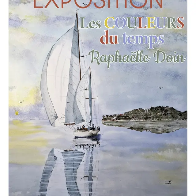 Exposition Les couleurs du temps par Raphëlle Doin_Saint-Jean-Cap-Ferrat