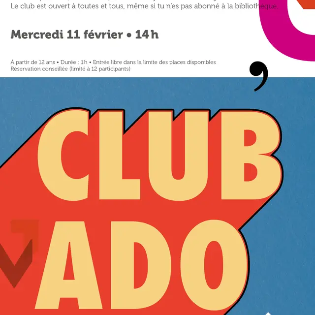 Inguimbertine : Club Ado_Carpentras