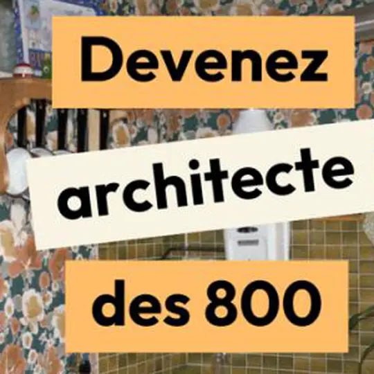 Atelier-balade : Dans la peau d'un architecte à la cité des 800