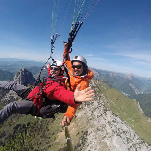 Lac Annecy parapente Aéroslide