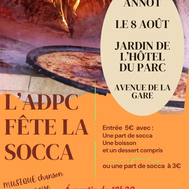 l'ADPC fête la socca à ANNOT