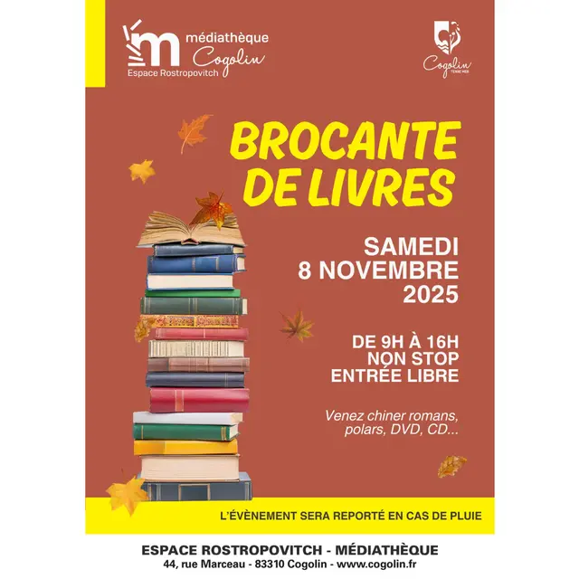 Brocante de livres_Cogolin