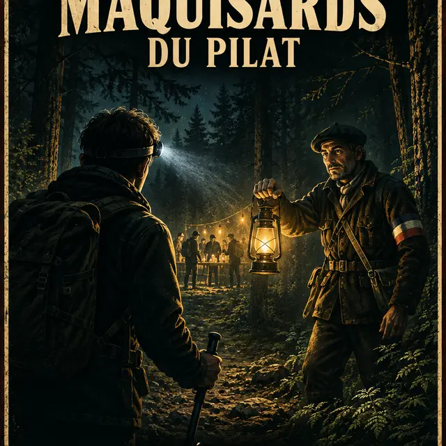 Rando nocturne des Maquisards du Pilat_La Versanne