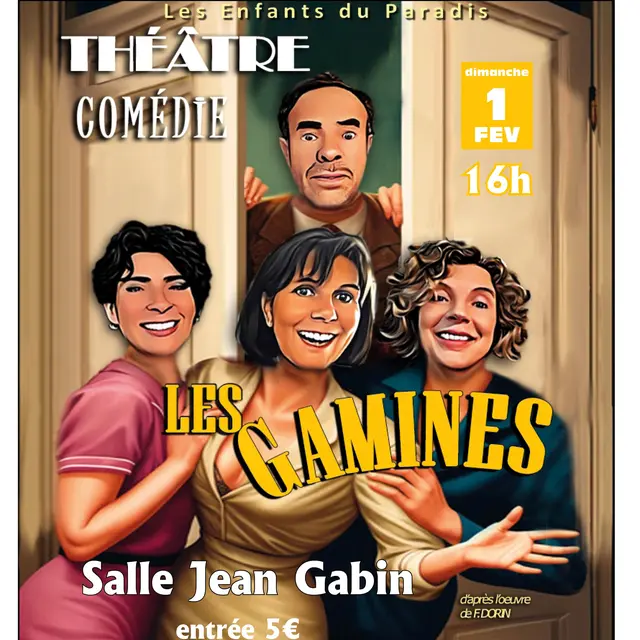 Théâtre - Les gamines_Saint-Martin-Vésubie