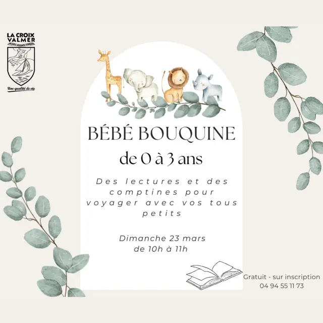 Bébé bouquine_La Croix-Valmer