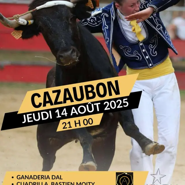 Course landaise à Cazaubon_Cazaubon