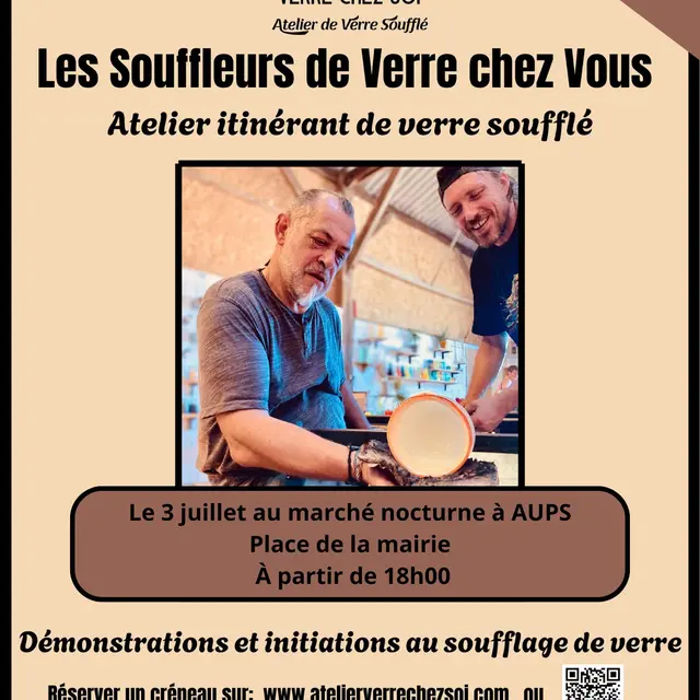 Les Souffleurs de Verre chez Vous_Aups