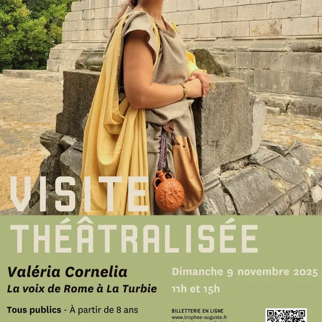 Valeria Cornelia, la voix de Rome à La Turbie